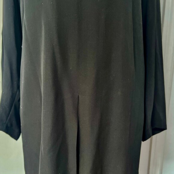 Black Silk Theory Dress - Picture 7 of 9